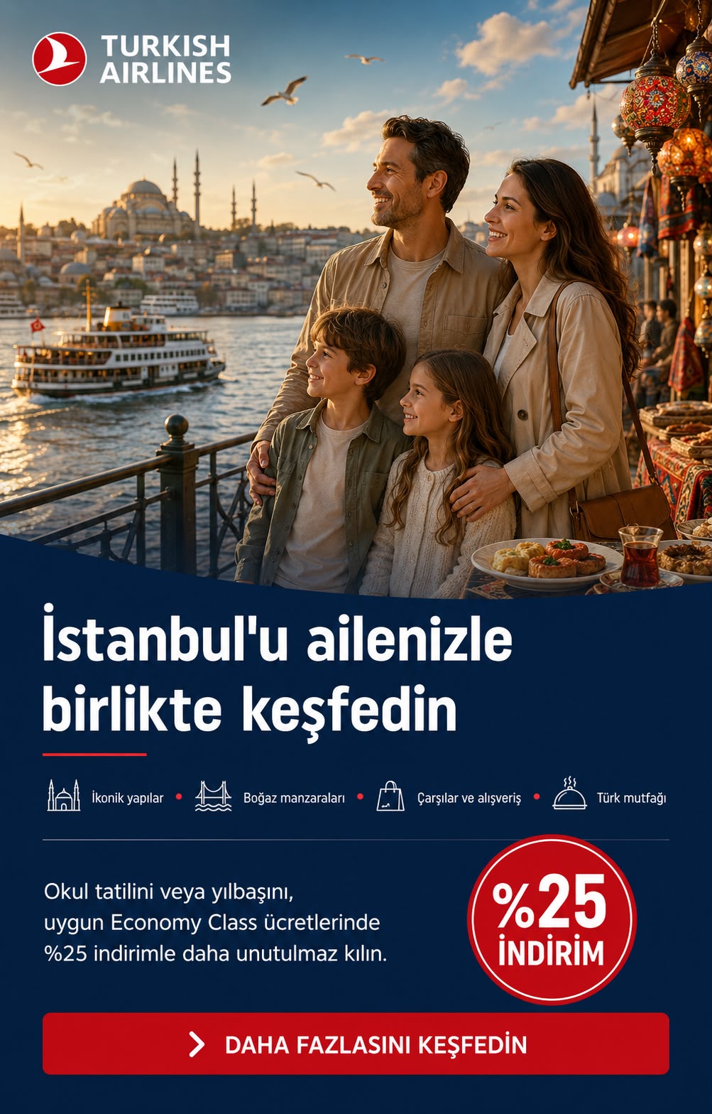 İstanbul'u ailenizle keşfedin