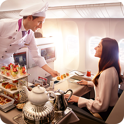 Special plate created for Turkish Airlines’ special meal service.
