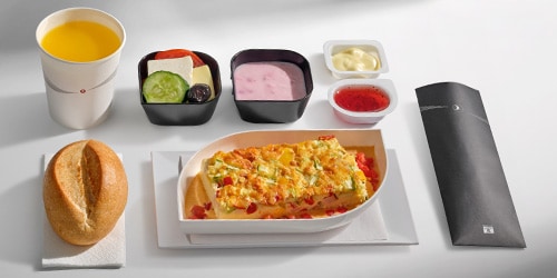 Turkish Airlines Economy Class main meal service