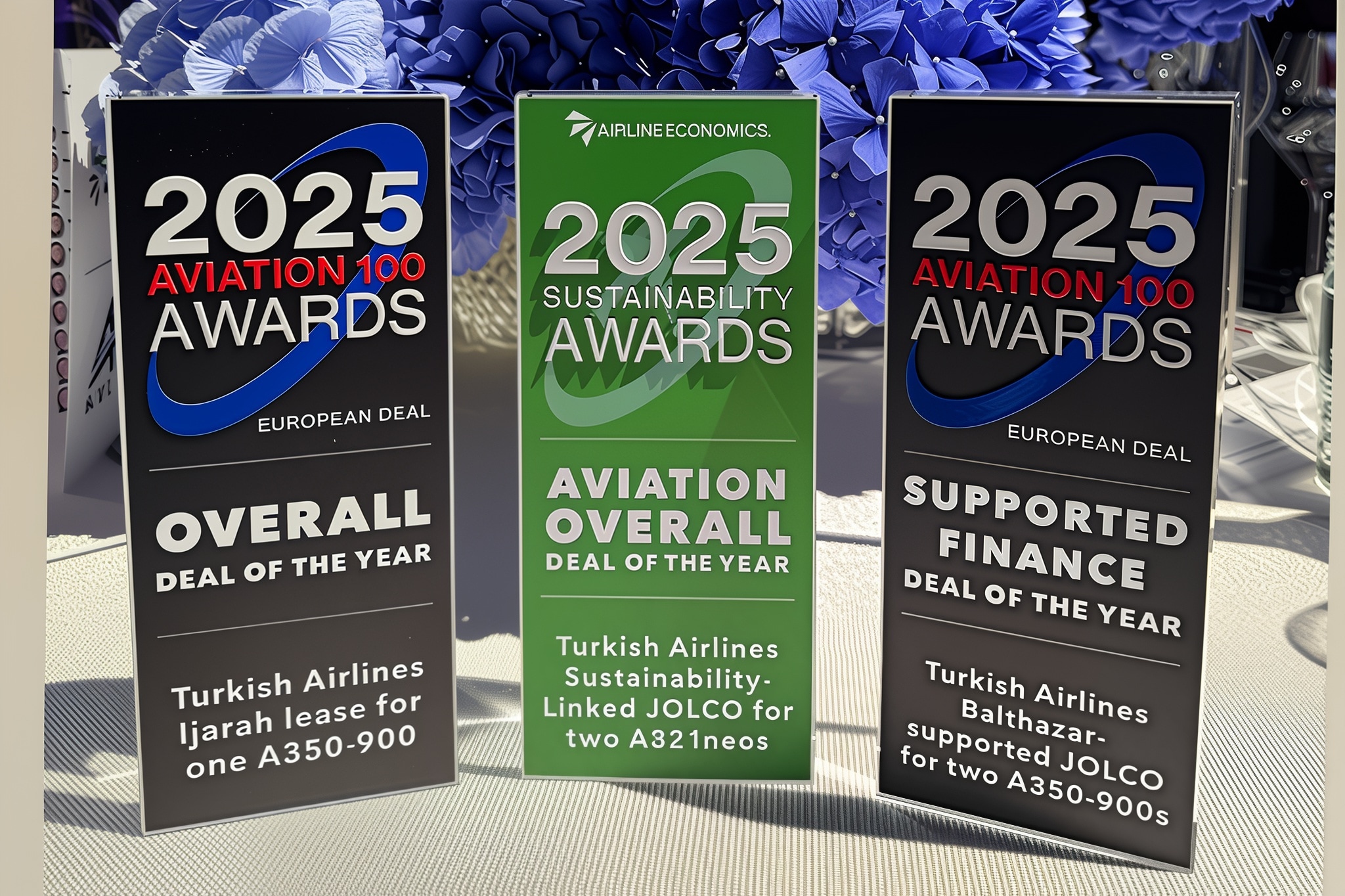 Turkish Airlines Received Three Financing Awards from Airline Economics
