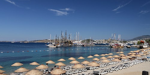 Bodrum More Pesok I Solnce Turkish Airlines