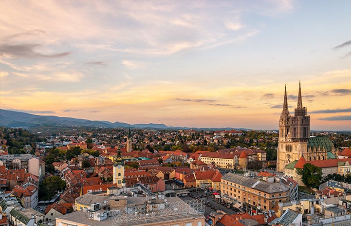 amman zagreb flight